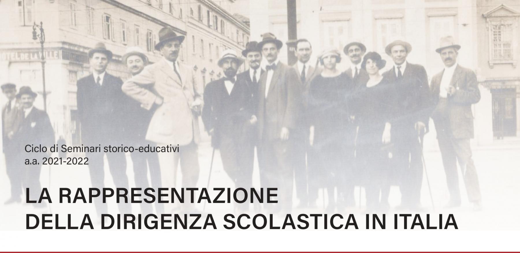 LA RAPPRESENTAZIONE DELLA DIRIGENZA SCOLASTICA IN ITALIA